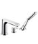 Смеситель для ванны Hansgrohe наружная часть 3 отверстия Metris 31190000