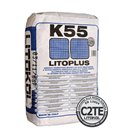 Эластичный цементный белый клей для внутренней и наружной укладки мозаики Litokol LITOPLUS K55