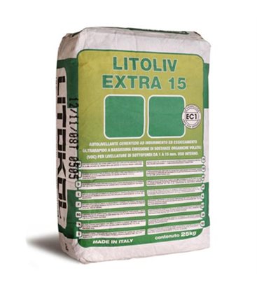 Самовыравнивающий цементный состав быстрого схватывания Litokol LITOLIV EXTRA 15