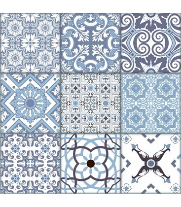 Плитка Almera Ceramica PATCHWORK BLUE (255323)