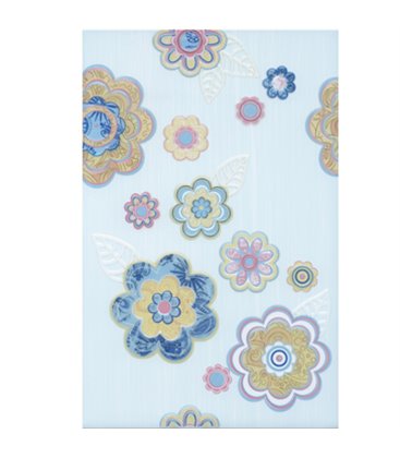 Плитка Cersanit Fiesta азул декор 20х30