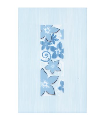 Плитка Cersanit Fiesta Цветок азул декор 20х30