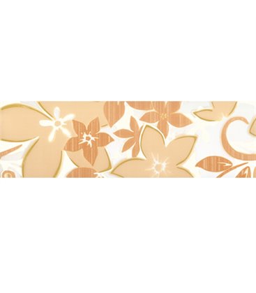 Плитка Cersanit Fiesta Цветок бьянко фриз 6х20