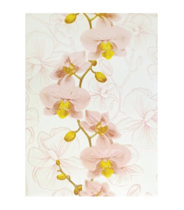 Плитка Cersanit Verona Флауэр бьянко декор 25х35