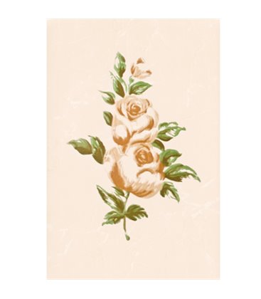 Плитка Cersanit Walencja Цветок беж декор 20х30