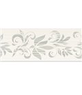 Плитка Opoczno Organza флауэр серый декор