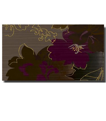 Плитка Paradyz Ceramika Brown А Inserto 090397