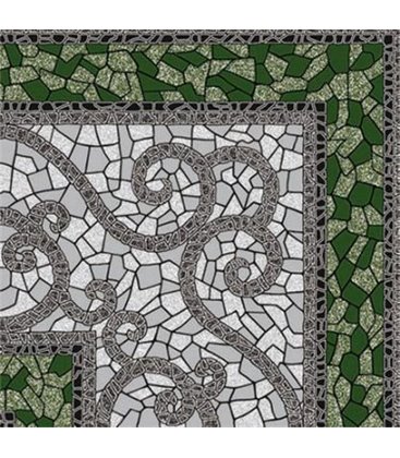 Плитка Golden Tile Византия зеленый 774730