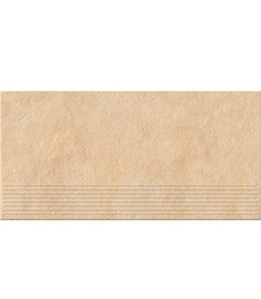 Плитка Opoczno Gres Dry river ступенька беж 29,55X59,4
