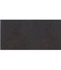 Плитка Opoczno Gres Dry river ступенька графит 29,55X59,4