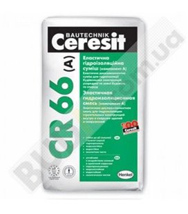 Эластичная гидроизоляционная смесь Ceresit CR-66 (25кг)