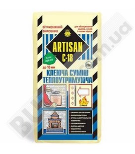 Клей для теплоужерживающей плитки Artisan C-18 (25кг)