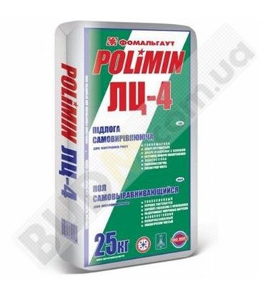 Самовыравнивающаяся смесь для пола Polimin ЛЦ-4 (25кг)