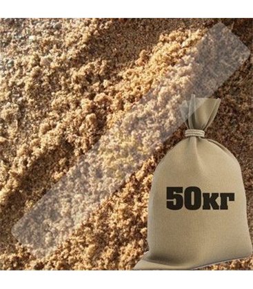 Песок овражный (фасованный 50гк)