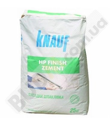 Шпалевка финишная цементная Knauf HР Finish zement (25кг)