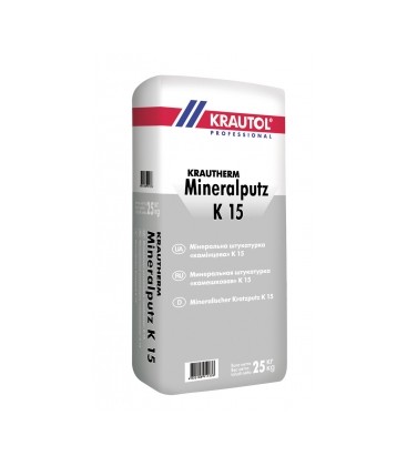 Krautherm Mineralputz K15, 25 кг