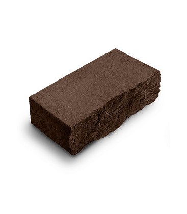 Фасадный камень "Рустик". Цвет: графит.